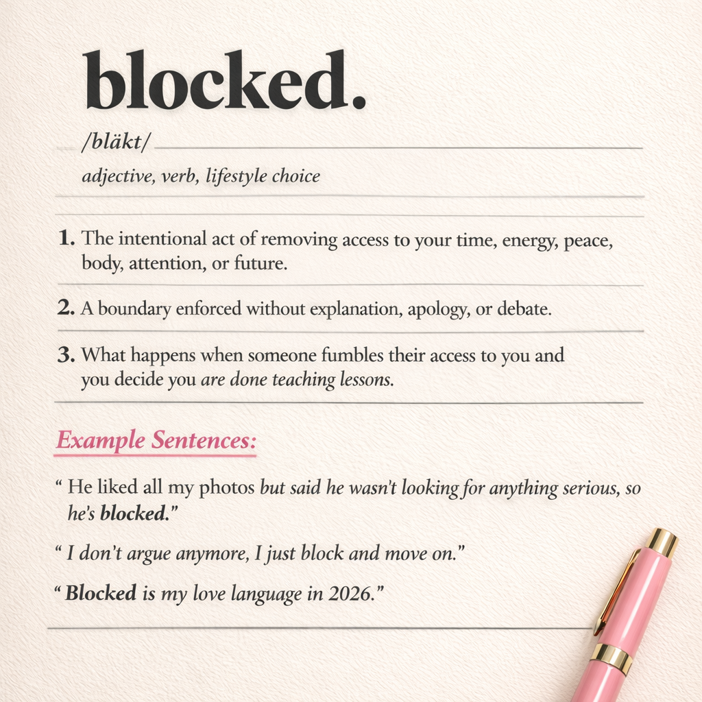 Waya Bestie Says… Everybody Is Blocked in 2026 💅🏽